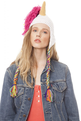Knit Unicorn Hat
