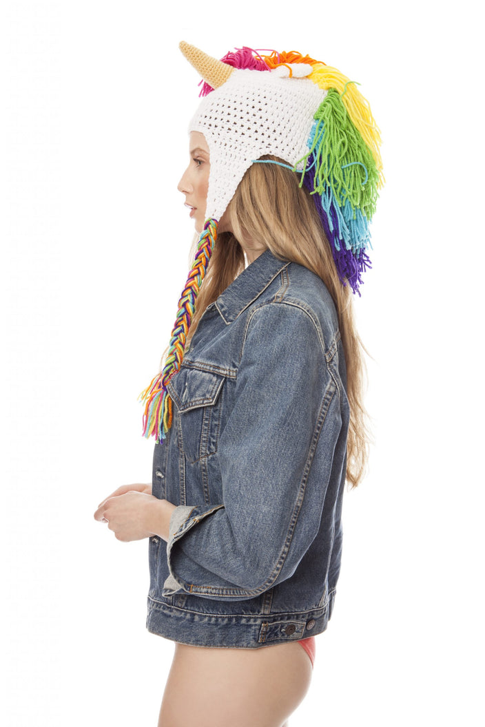 Knit Unicorn Hat | Festivalia