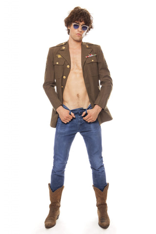 1940s Vintage Military Jacket