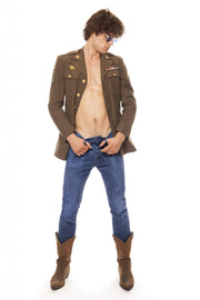 1940s Vintage Military Jacket | Thumbnail 2