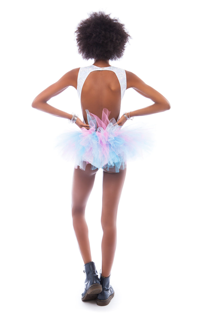 Light Blue, Turquoise and Pink Straight Tutu | Festivalia