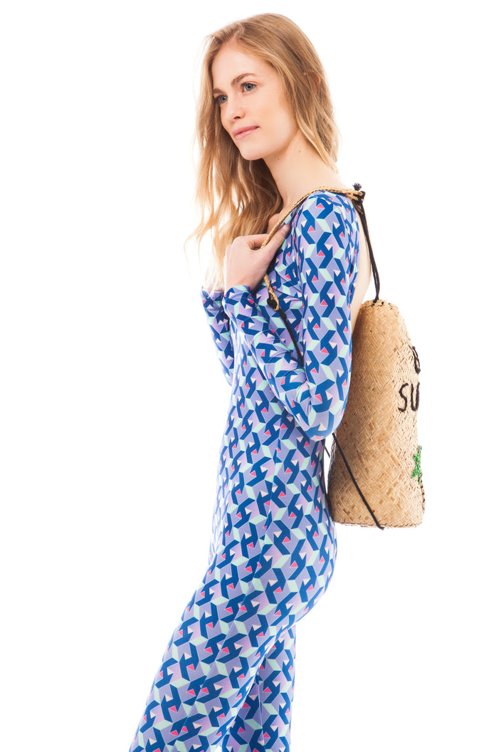 Gone Surfing Embellished Wicker Backpack | Festivalia