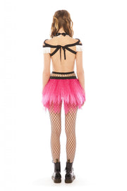 LED Light Fuchsia Tutu with Sparkles | Thumbnail 4