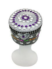 Disco Heart Embellished Military Style Hat | Thumbnail 3