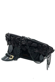 Men's Catrina Captain Hat with Skull Embellishment | Thumbnail 3