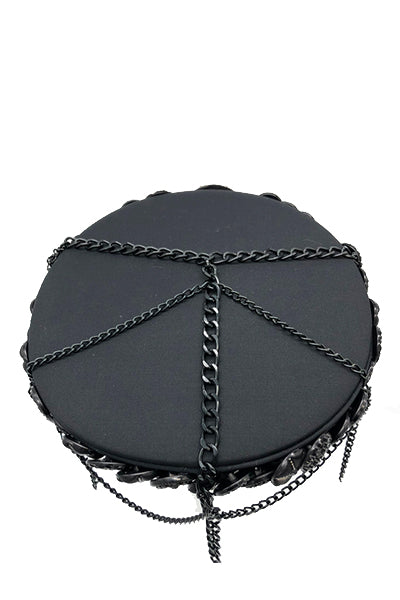 Men's Catrina Captain Hat with Skull Embellishment | Festivalia