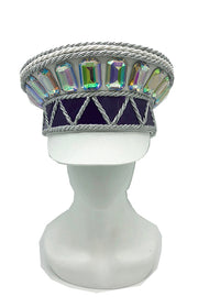 Chaac Silver Gemstone Captain Hat | Thumbnail 1