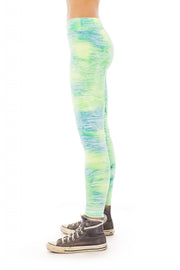 Pastel Green Velvet Leggings | Thumbnail 2