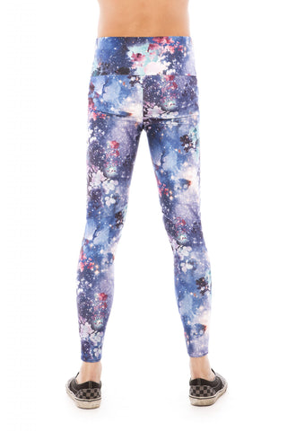 Intergalactic Print Men's Leggings