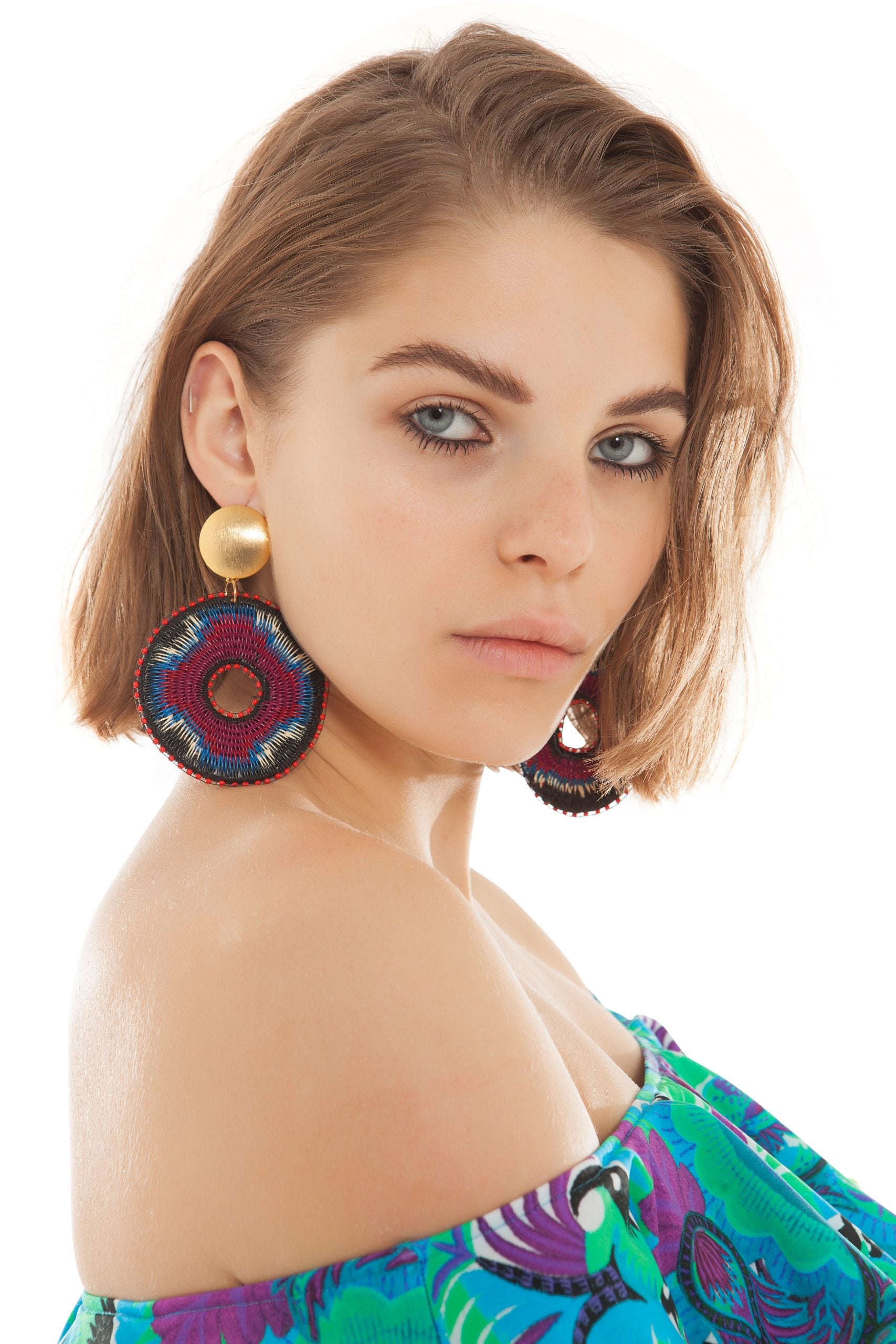 Paman Weave Earrings | Festivalia