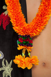 Men's The Darjeeling Orange Necklace with Beading | Thumbnail 2