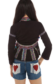 Vintage Embellished Vietnamese Jacket | Thumbnail 3