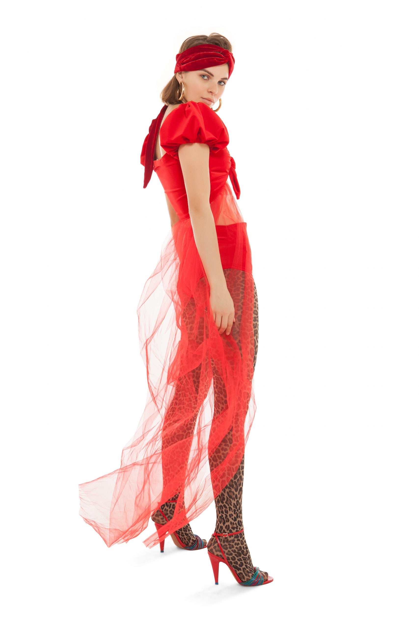 The Passionata Red Velvet Two Piece Suit | Festivalia