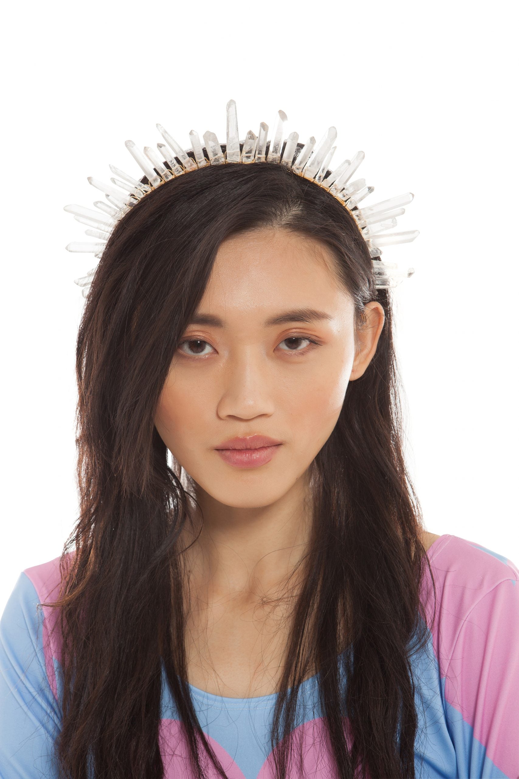 Clear Crystal Quartz Crown | Festivalia
