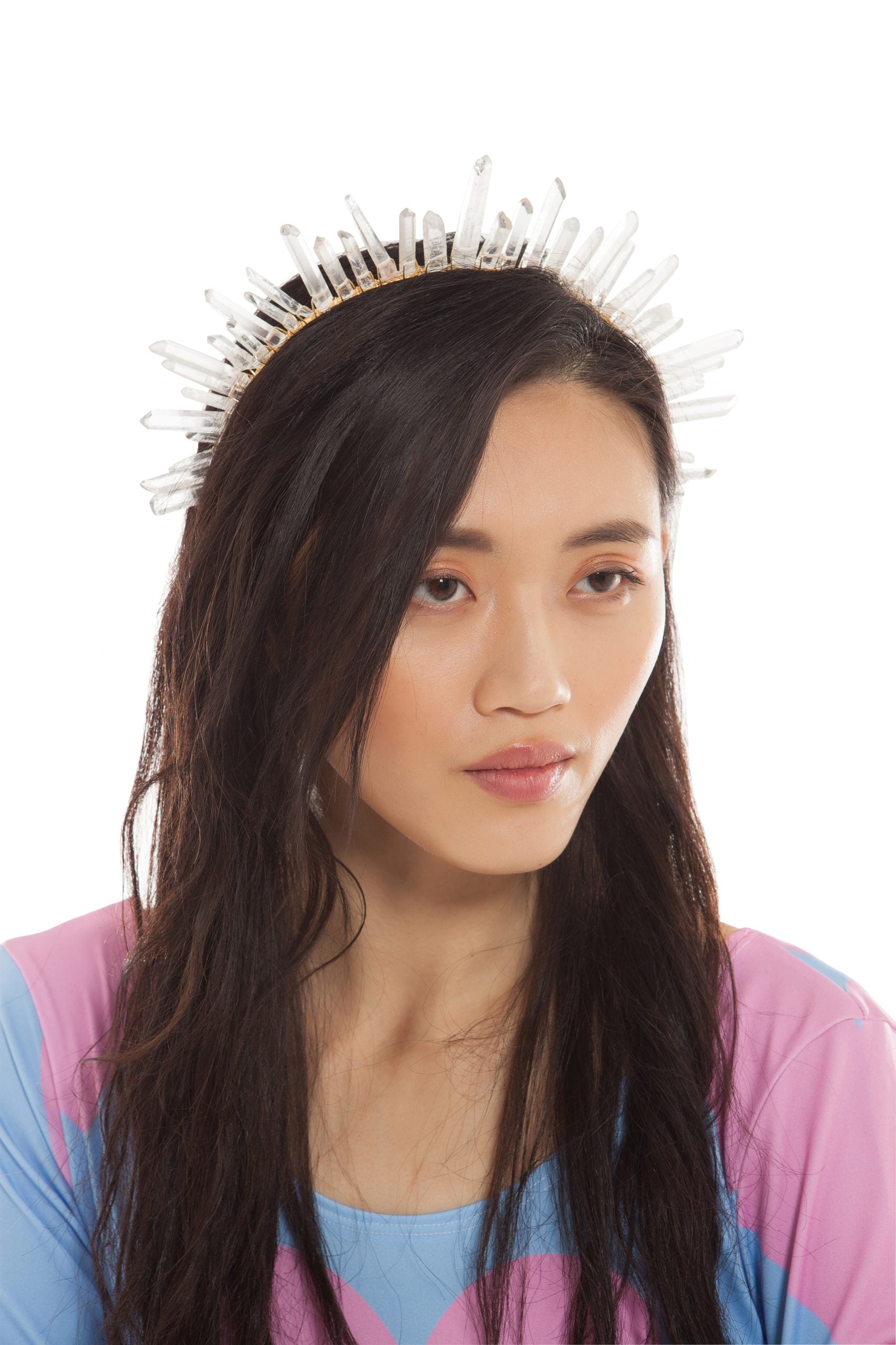 Clear Crystal Quartz Crown | Festivalia