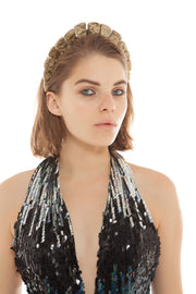 Sun Queen Gold Stone Crown | Thumbnail 2