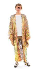 Men's Iridescent Gold Tinsel Robe | Thumbnail 1