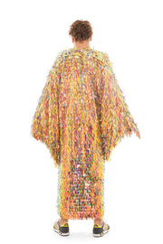 Men's Iridescent Gold Tinsel Robe | Thumbnail 3