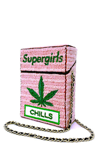 Supergirls Beaded Purse