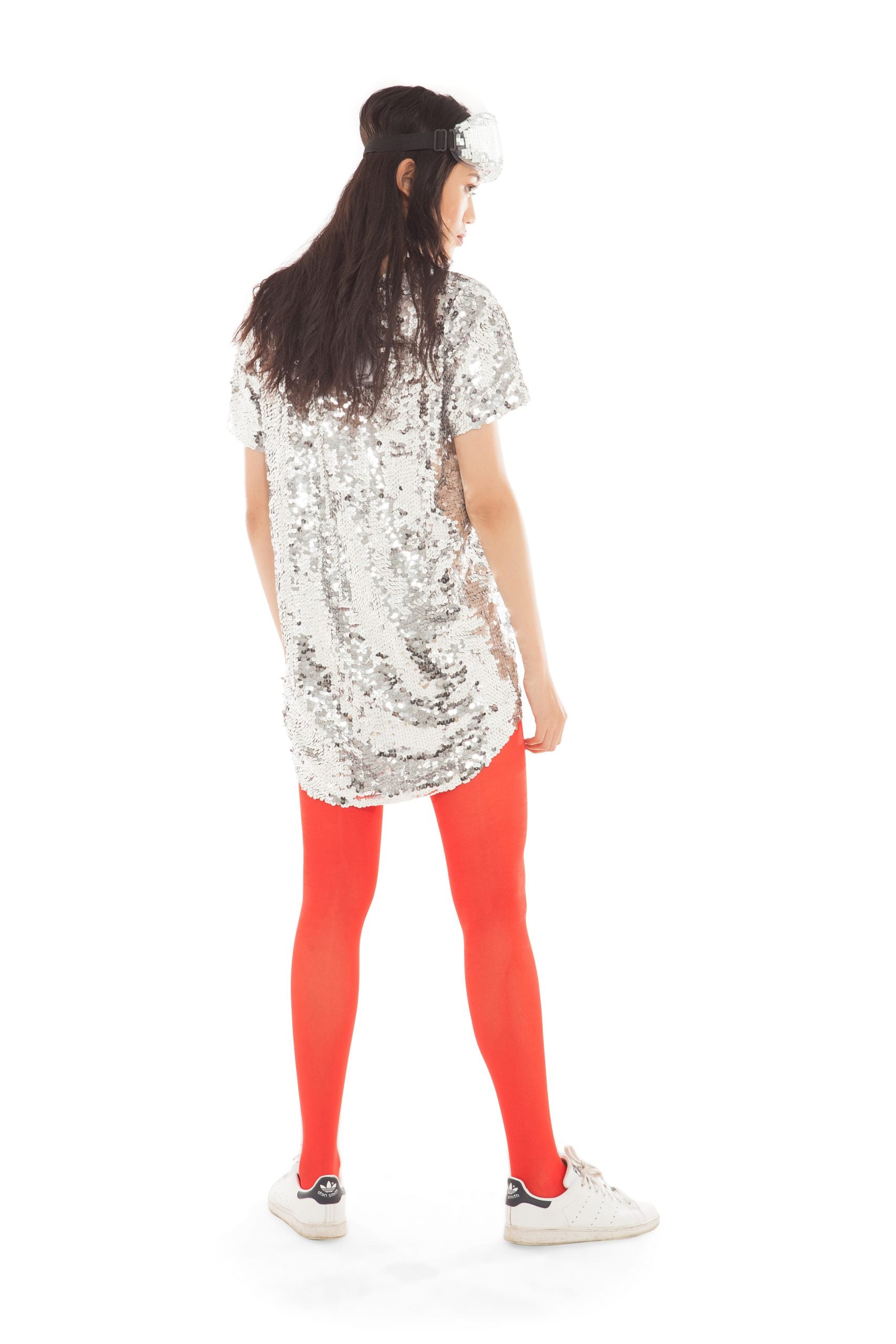 Supergirl Silver Sequin Mini Dress | Festivalia