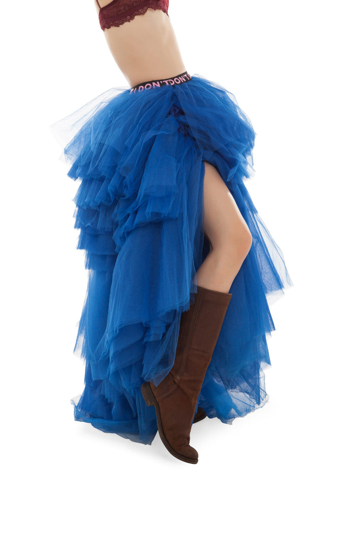 Electric Blue Tulle Maxi Tutu | Festivalia
