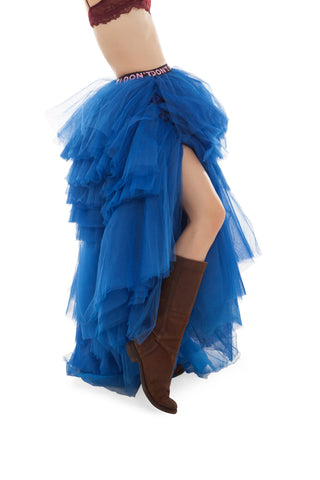 Electric Blue Tulle Maxi Tutu