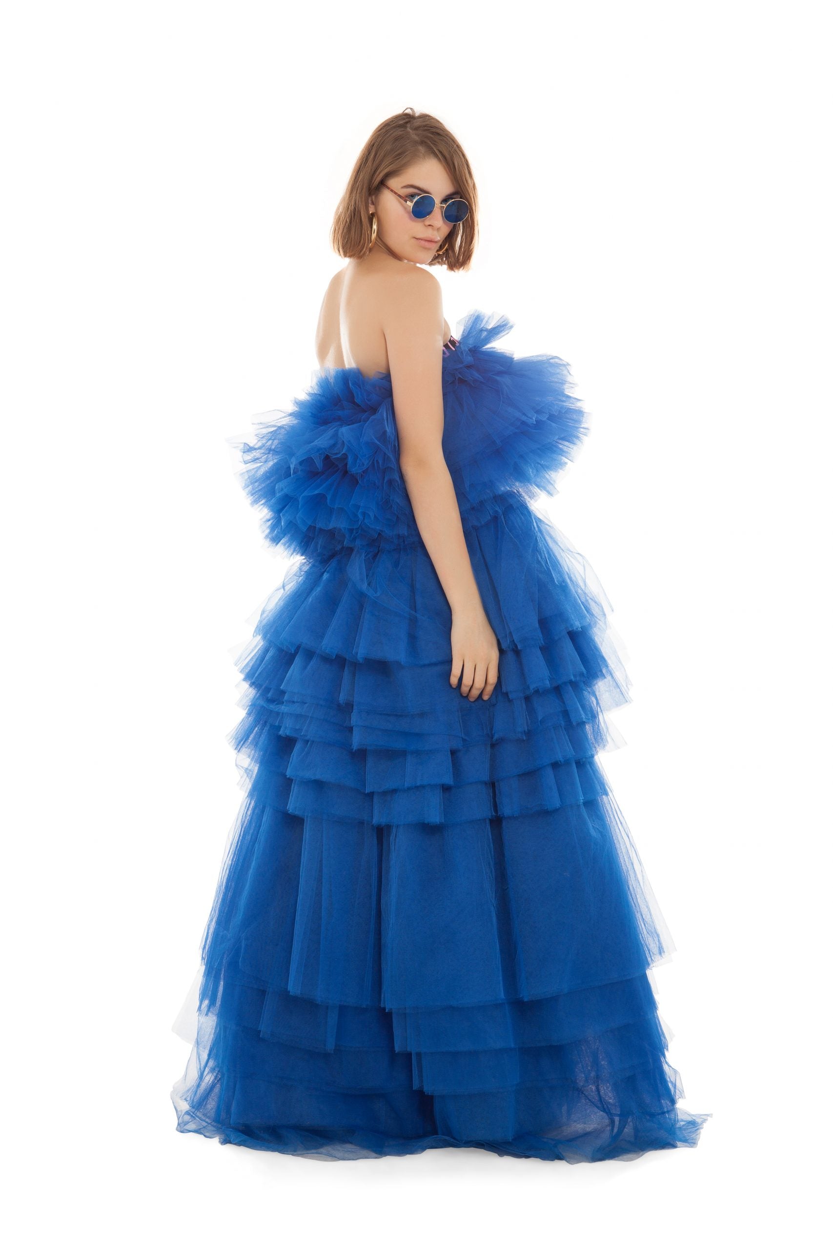 Electric Blue Tulle Maxi Tutu | Festivalia