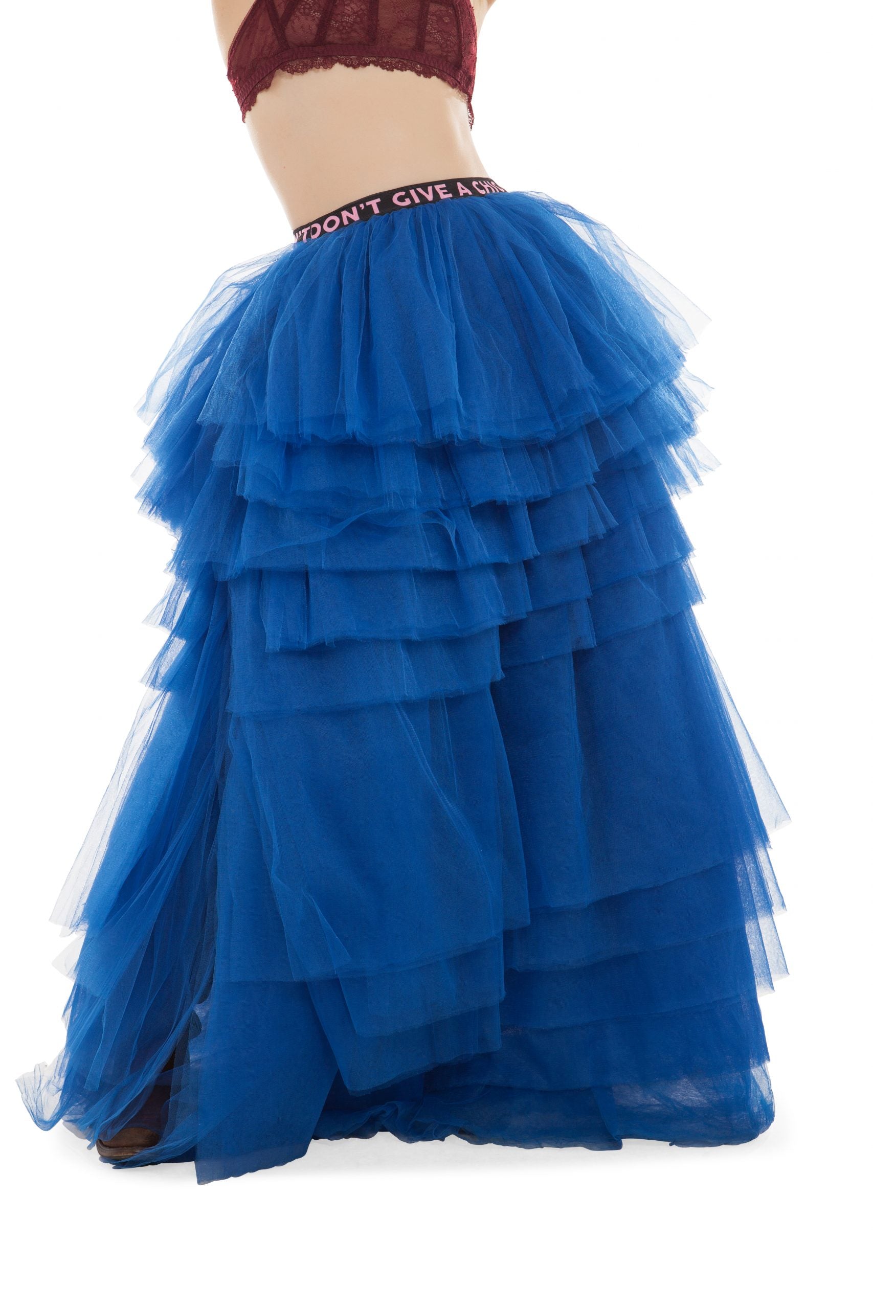 Electric Blue Tulle Maxi Tutu | Festivalia