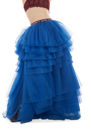 Electric Blue Tulle Maxi Tutu | Thumbnail 4