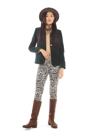 Hunter Green Velvet Jacket | Thumbnail 2