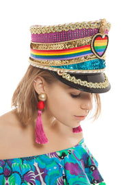 Rainbow Heart Hat | Thumbnail 4