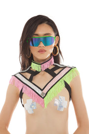 Pink & Green Harness | Thumbnail 1