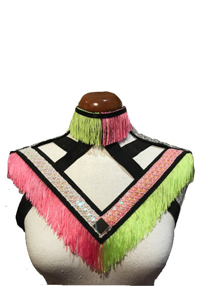 Pink & Green Harness | Festivalia