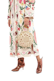 Natural Round Woven Basket | Thumbnail 2