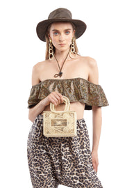 Natural Square Woven Basket | Thumbnail 1