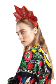 Red Star Woven Crown | Thumbnail 2