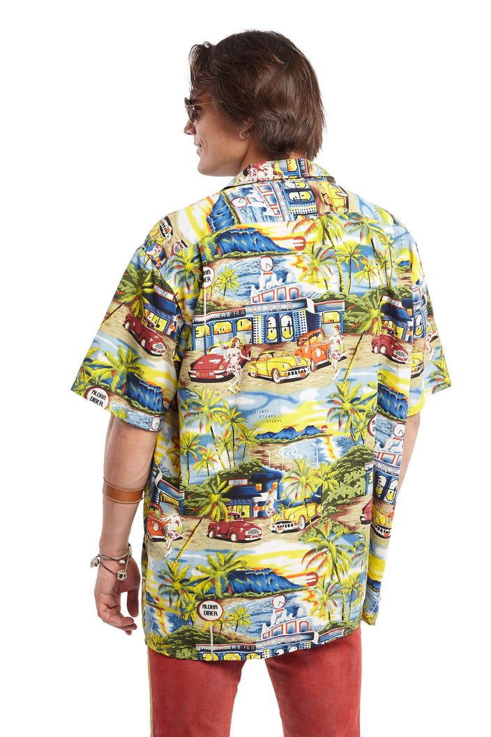Vintage Hawaii Print Shirt | Festivalia