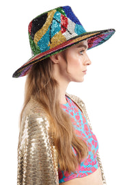 Rainbow Splash Cowboy Hat | Thumbnail 2