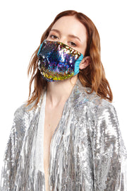 Rainbow Sequin Mask | Thumbnail 2