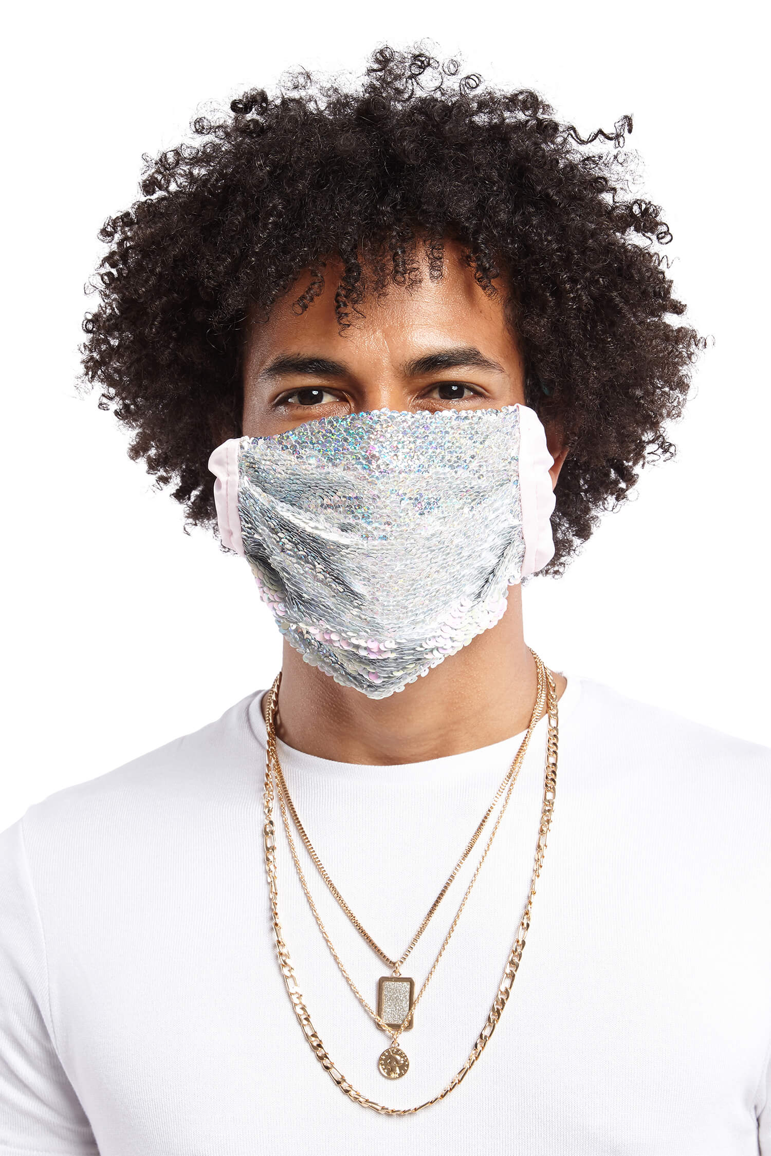 Unicorn Sequin Mask | Festivalia