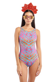 Körpermitose High Leg Cut Bodysuit | Thumbnail 1