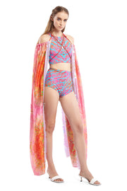 Korpermitose Shoulder Cape with Sequins | Thumbnail 1