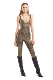 Black Crocodile Heeled Cowboy Boots | Thumbnail 3