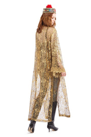 Gold Lace Kaftan | Thumbnail 2