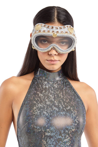 Sergeant Lockdown Silver and Gold Goggles