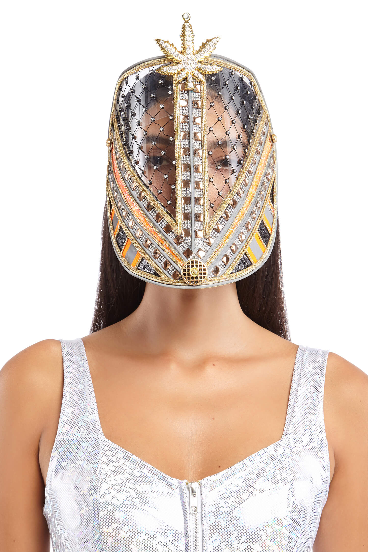 Cannabis Gold Face Mask | Festivalia